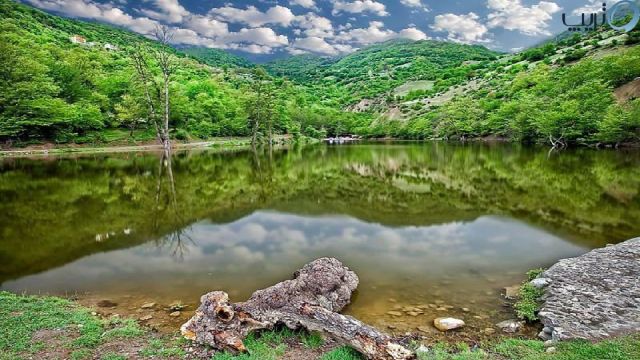 دریاچه شورمست طبیعتی زیبا در جنگل های کوهستانی توسکا